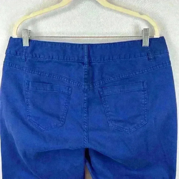 Lane Bryant Pants Women’s 16 Blue Cotton/Polyester - Picture 6 of 11